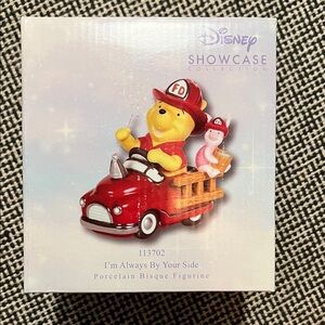 Disney Showcase Collection Winnie the Pooh Fire Truck Figurine